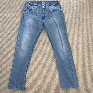 True Religion Slim Fit Blue Jeans